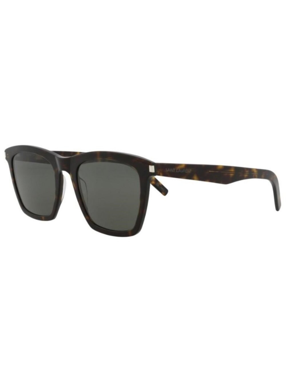New Saint Laurent Mens Square/Rectangle Havana Havana Grey Fashion Designer Sung